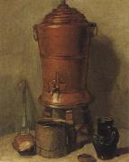 Jean Baptiste Simeon Chardin The white heir holder Spain oil painting artist